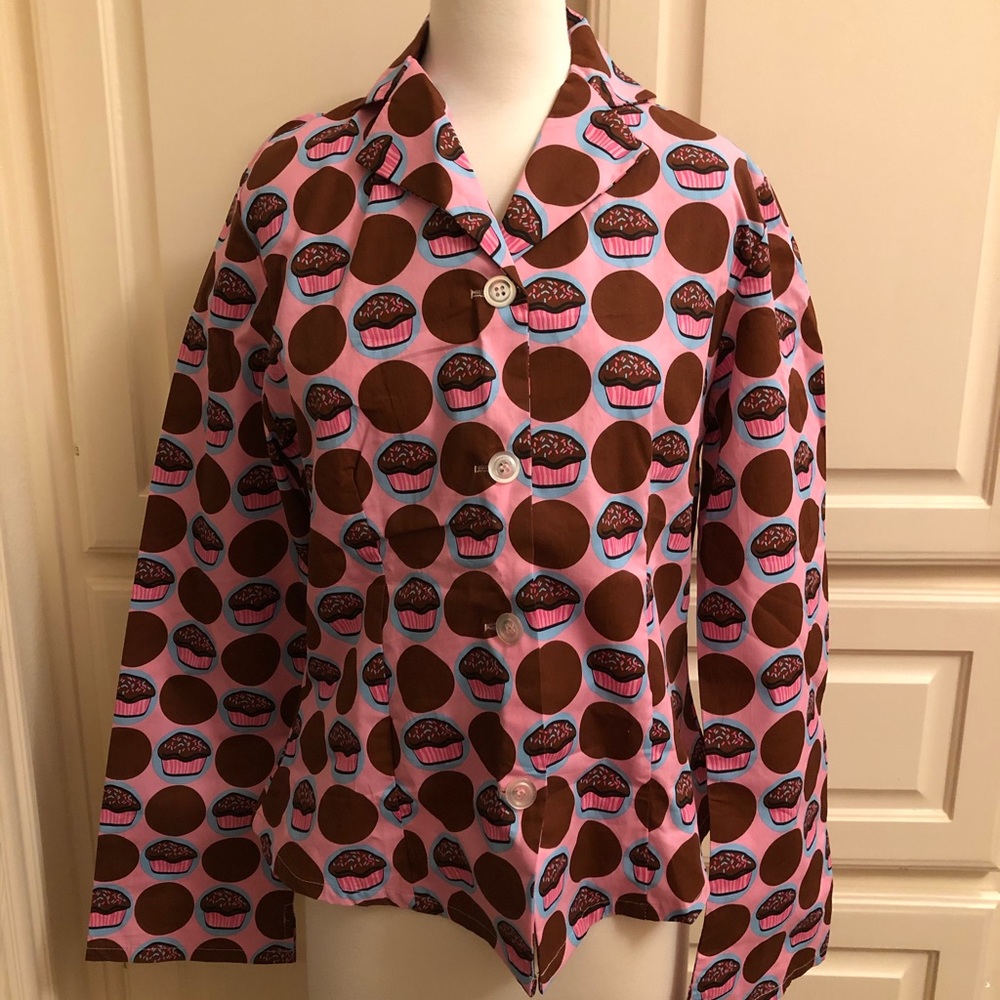 FRESH & FUNKY Cupcake Pajamas- Medium